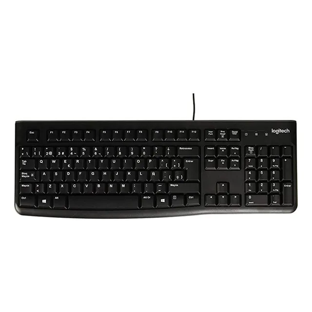 Teclado Alambrico Logitech K120 Usb Plug And Play Español