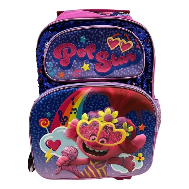 Mochila Poppy De Trolls Y Lonchera