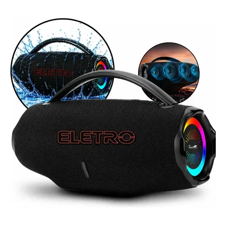 Caixa De Som A Gold Boombox 300w Rms Bluetooth Potente