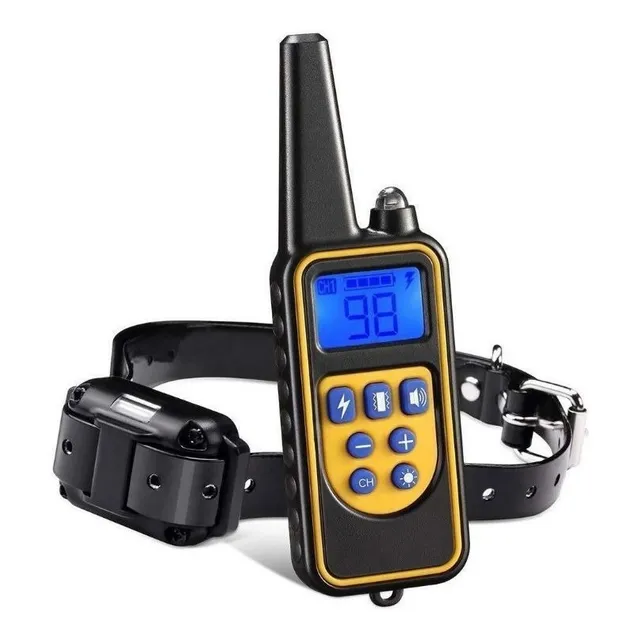Collar De Choque Eléctrico Para Perro De Entrenamiento Negro