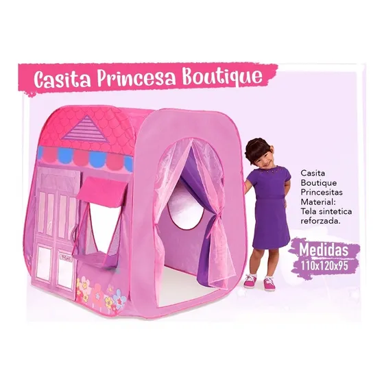 Casita Princesas Armable Plegable