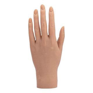 Mano De Práctica De Uñas Para Uñas Acrílicas Flexible Y Mano De Práctica De Uñas Para Uñas Acrílicas Flexible Y