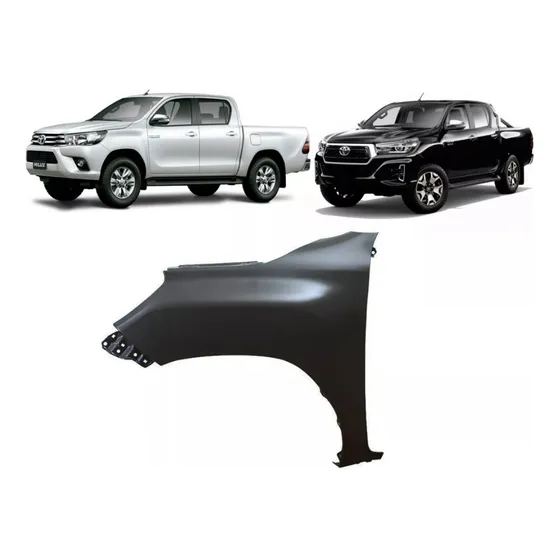 Guardabarro Delantero Toyota Hilux Srx Srv Sin Giro Izquierd