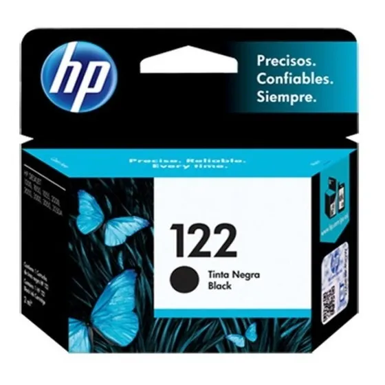 Recarga Cartucho Tinta Hp 122  Ultra Sonido 6 Meses Garantia