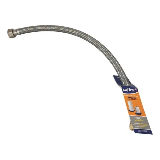 Manguera Para Calentador Flex 1/2x1/2 Pulgada Acero Coflex