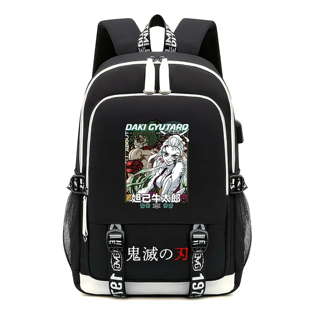 Nueva Serie De Mochilas Negras Ghost Slayer 2024