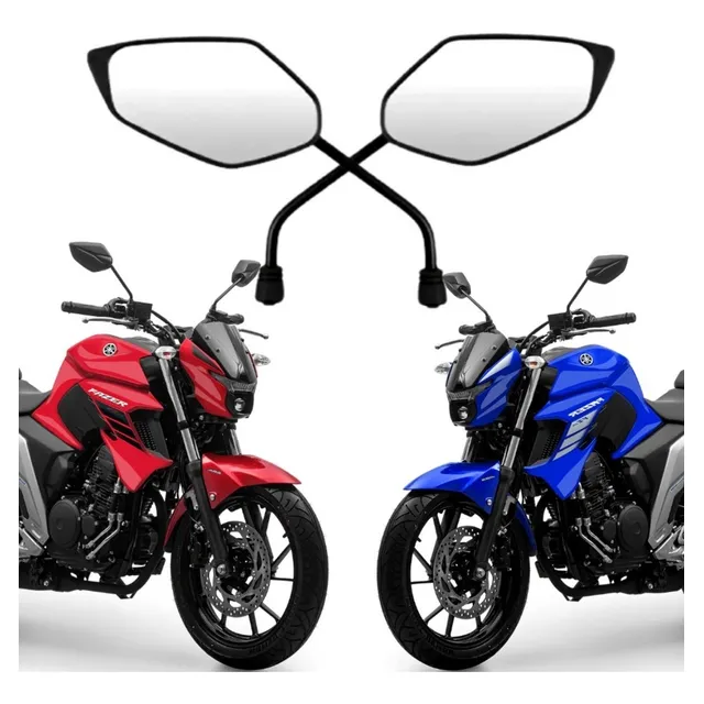 Par Retrovisor Gvs Fazer 250 Fz25 2021 2022 2023 Original