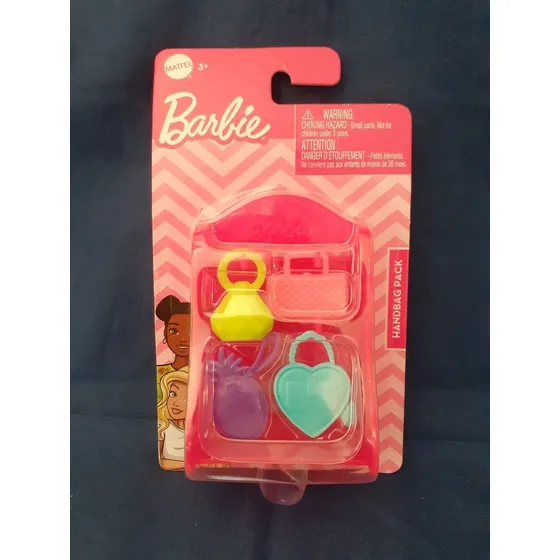 Barbie Accesorios Carteras/ Rosada/muñeca/ Juguete