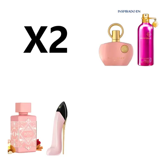 Perfume Oud Noble Blush + Afnan Supremacy 100ml- Originales