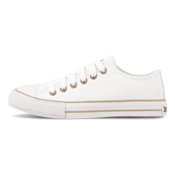 Zapatilla John Foos Eco Cuero Blanco Baja 182 All Night