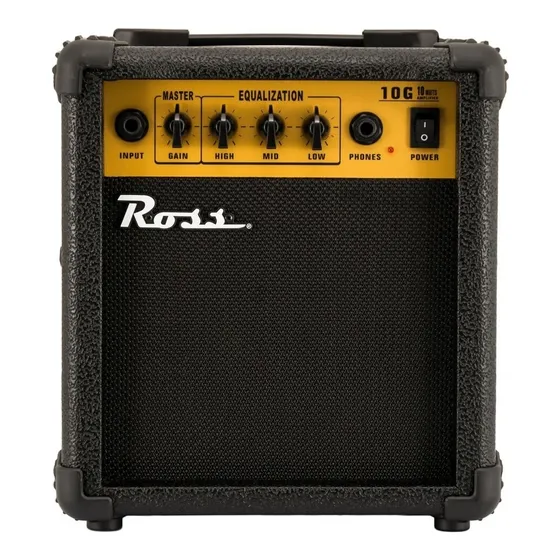 Amplificador Para Guitarra Ross G-10 5 Pulgadas 10 Watts