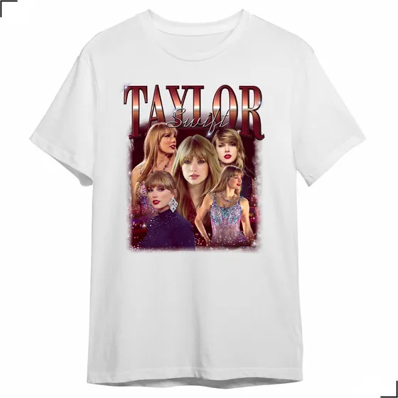 Camisa Básica Taylor Reputation Swift Cantora Country 1989