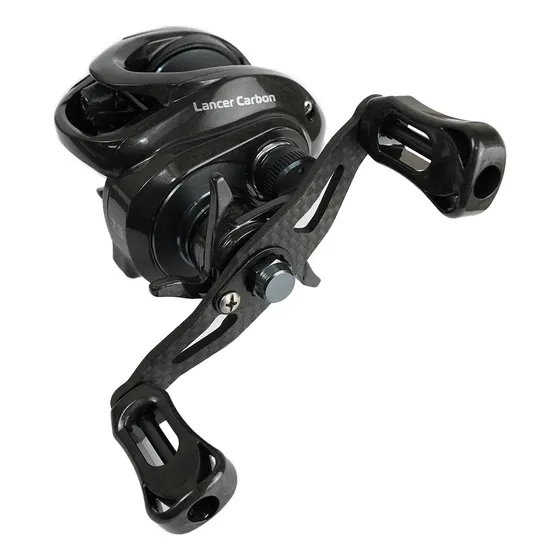 Saint carretilha lancer G2 carbon esquerda 7 rolamentos -