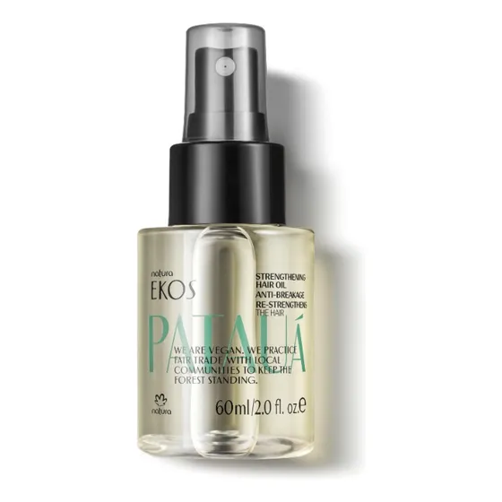 Aceite Fortalecedor Del Cabello Ekos Pataua Natura 60ml