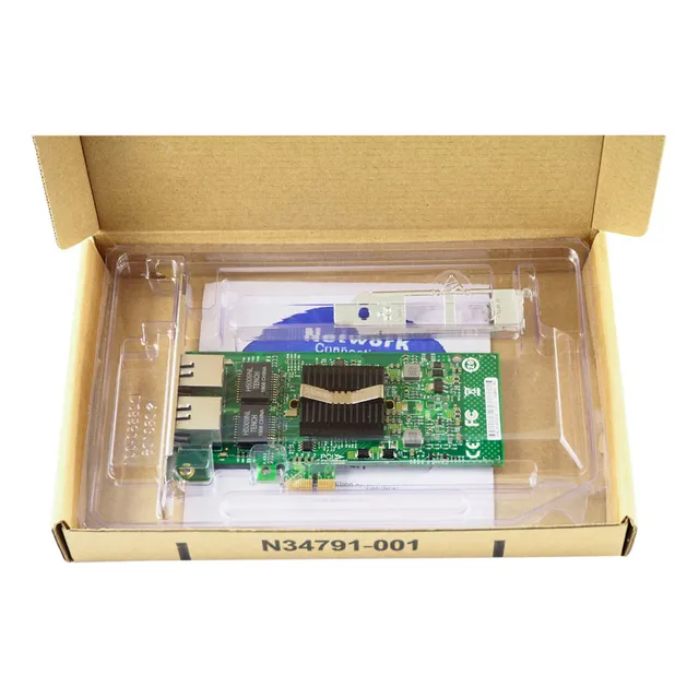 Tarjeta De Red Pci-e X1 1000mbps Intel 82575 Gigabit