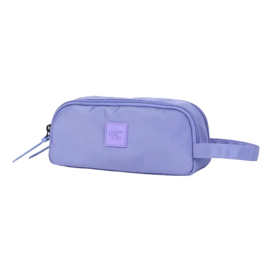Cartuchera Cartucheras Escolares Grandes Aoking Color Violeta Lisa