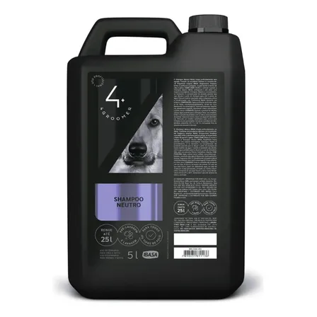 Shampoo Neutro Ibasa 5l Para Cães E Gatos Todas As Pelagens Suave