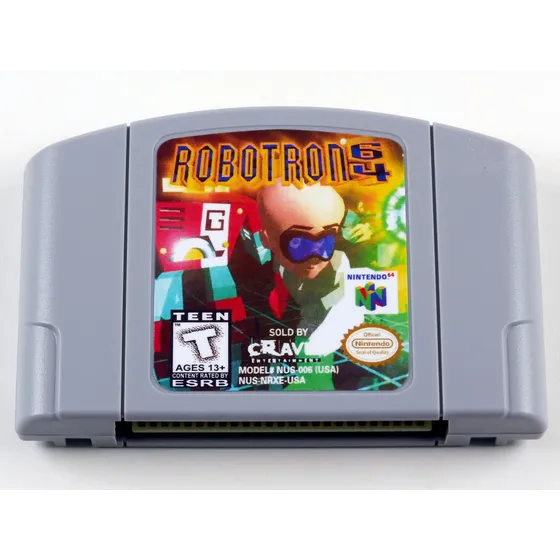 Robotron 64 Nintendo 64 N64