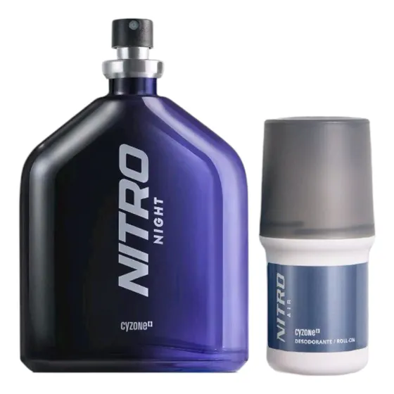 Set  Nitro Nithg 100ml + Desodorante Cyzone. Original