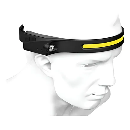 Linterna Led Cintillo Con Sensor Montado En La Cabeza