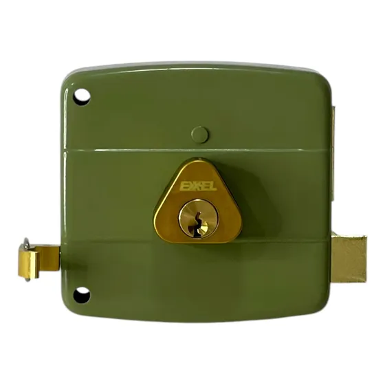Cerradura Cilindro Fijo Der/verde Exxel