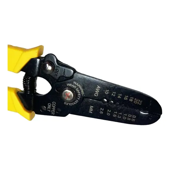 Alicate Pinza Pelacables Descascarador Electricidad Cables