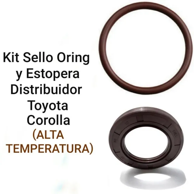 Estopera Y Oring En Viton Distribuidor Toyota Corolla 