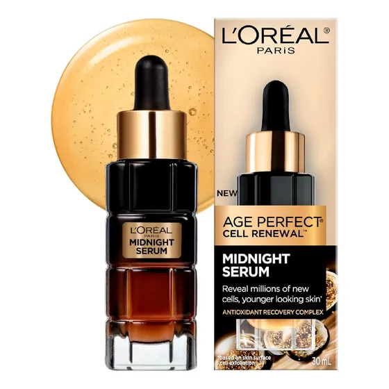 L'oreal Paris Age Perfect Midnight Serum (1 Oz) Aloe 1 Ou...