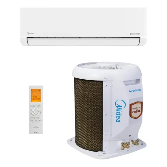 Ar Condicionado Split Inverter 9000 Btus Midea Branco