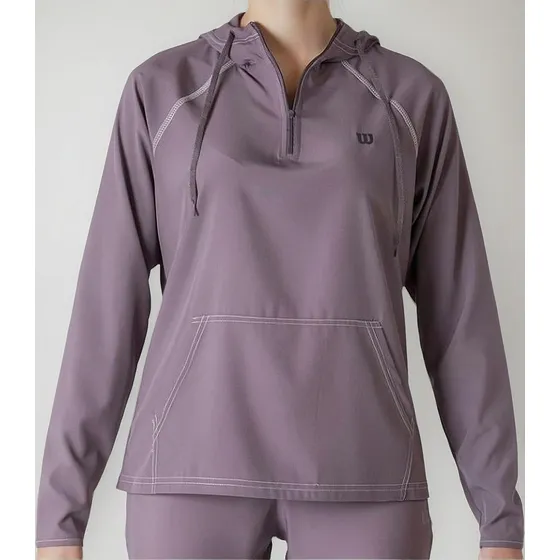 Buzo Deportivo Saco Con Capucha Wilson French 98518 Mujer