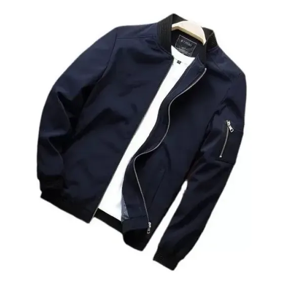 Chaqueta Bomber Deportiva De Moda Informal Universitaria