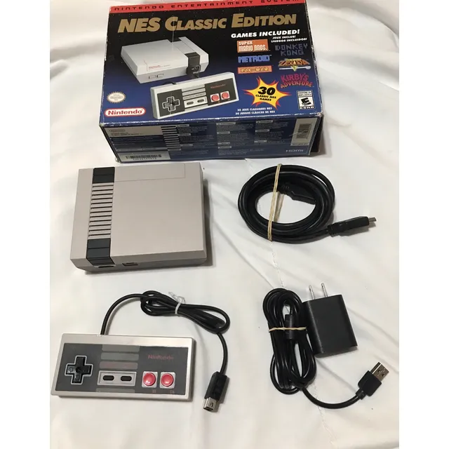Nintendo Nes Classic Mini En Caja Completa