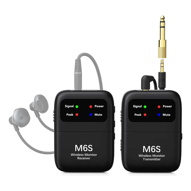 Sistema De Monitor Inalámbrico Para Músicos Ligero Y Portáti
