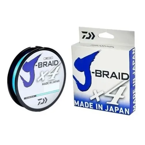 Multifilamento Daiwa J-braid X4 10 Lbs 135 Mt 4 Hebras Japon