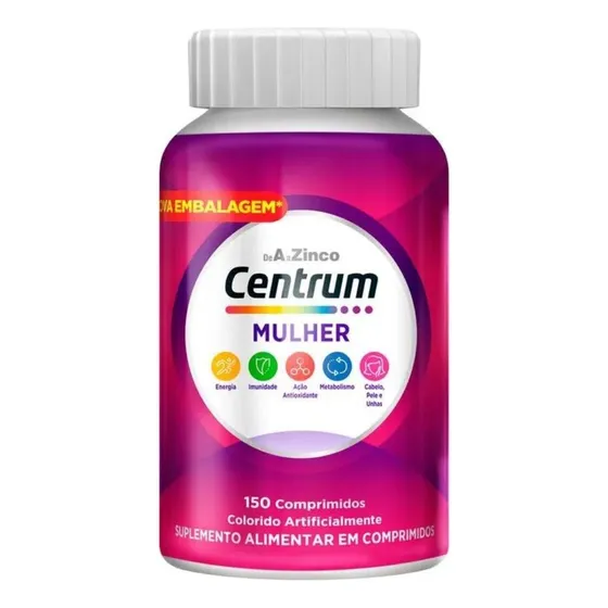 Multivitamínico Centrum Mulher 150 comprimidos