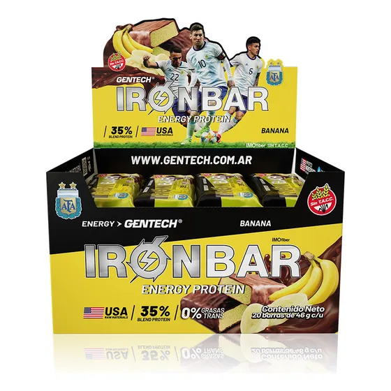 Ironbar - Barras Proteicas - Gentech