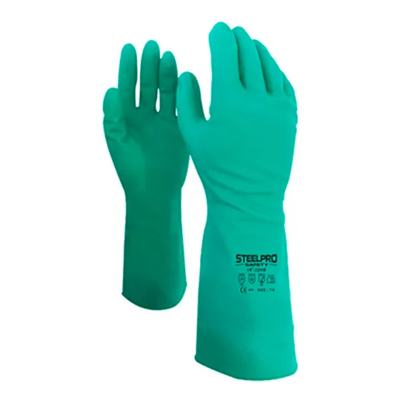 Guante T-9 Nitrilo 18  Modelo Nitriplus Steelpro Safety