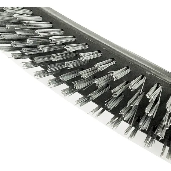2 Cepillos De Alambre Mango Plástico Security 6.5 
