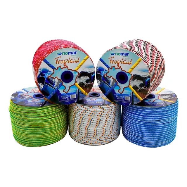 Corda Seda Trançada Pp 10mm - Tropical 190 M