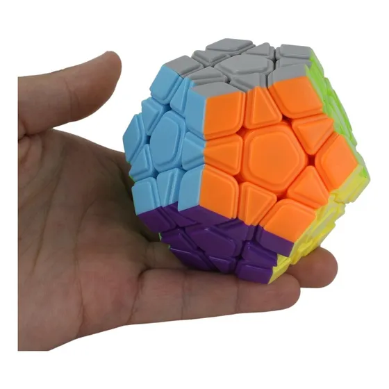 Cubo Mágico Profissional Megaminx Dodecaedro 12 Lados