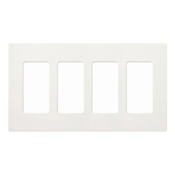 Lutron Claro 4-placa De Pared