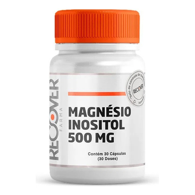 Magnésio + Inositol 500mg - 30 Cápsulas (30 Doses) Sabor Without Flavor Magnésio + Inositol 500mg - 30 Cápsulas (30 Doses) Sabor Without Flavor