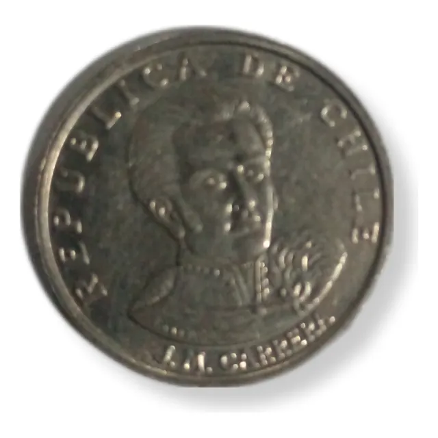 Moneda De Chile De 1 Escudo Año 1971 Sin Sircular Auténtica 