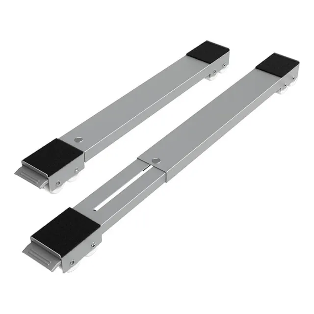 Rieles Para Nevera Y Lavadora De Base Móvil Extensible Gris