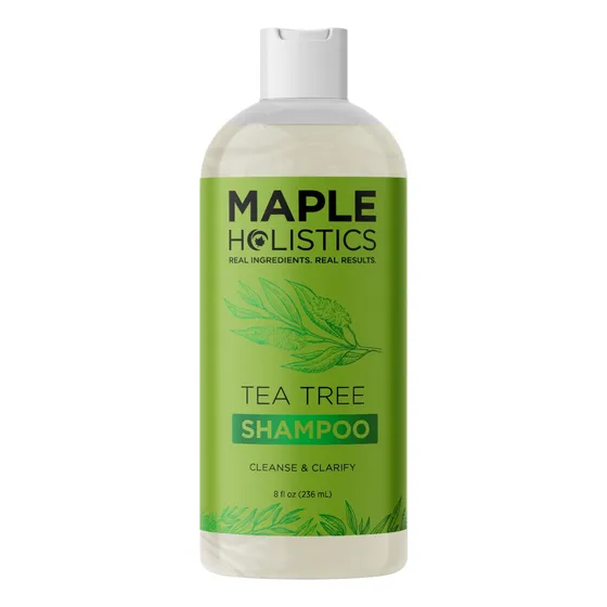Maple Holistics Champú De Árbol De Té Para Cabello Seco