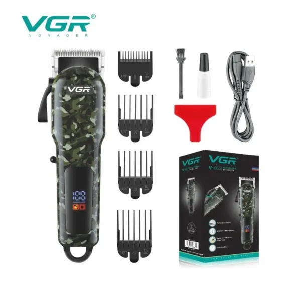 Maquina De Afeitar Cabello Inalámbrica Vgr Profesional 