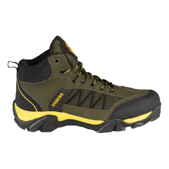 Bota Trabajo Para Caballero Color Vde Amarillo  Estilo 9500