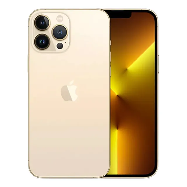 Apple Iphone 13 Pro Max 128 Gb Oro Dorado Att Grado A Dorado (Reacondicionado)