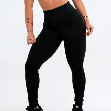 Calça Legging Leg Zero Cintura Alta — 3 cores