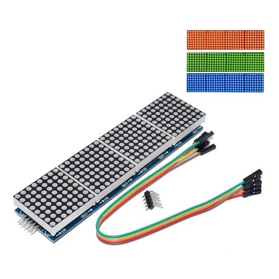 Pantalla Max7219 Matriz Letrero Puntos 8x8 Led Display 7219
